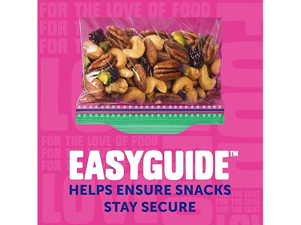 Ziploc Ziploc Snack Bags, Easy Open and Close,