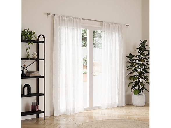 Umbra Cappa Curtain Rod, 72" to 144"