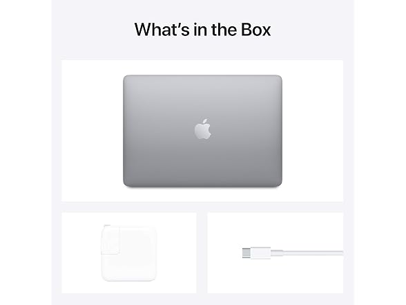 Apple MacBook Air Late 2020 with Apple M1 Chip (13.3 inch, 8GB RAM, 256GB SSD) Space Gray (Renewed) (Open Box)