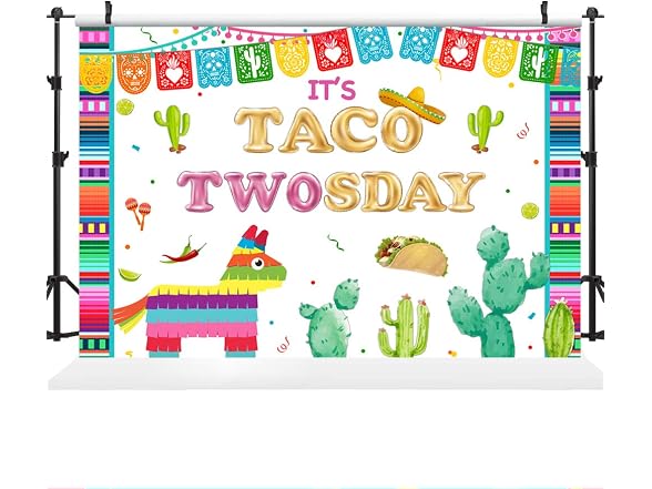 Ticuenicoa 5×3ft Fiesta Taco Twosday