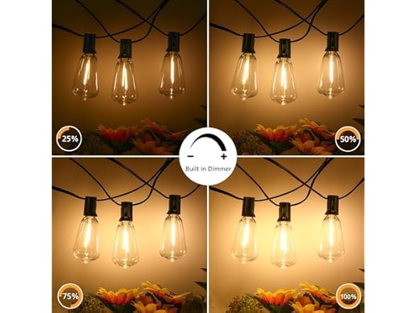 Brightever 3 Colors in 1 String Lights
