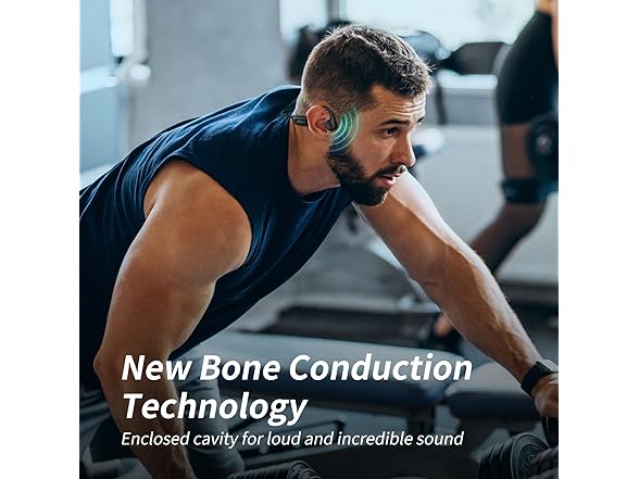 CXK Bone Conduction Headphones Bluetooth 5.4