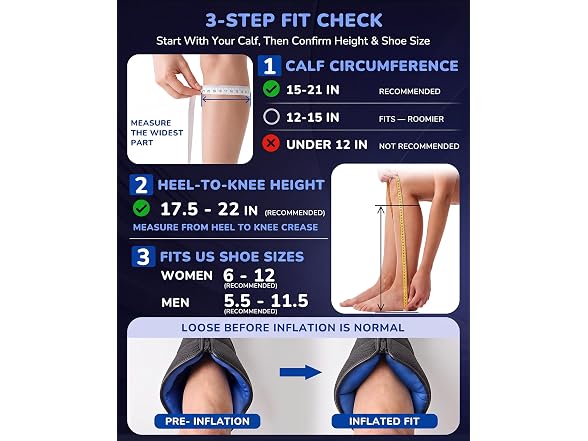 Leg Compression Massager with Heat