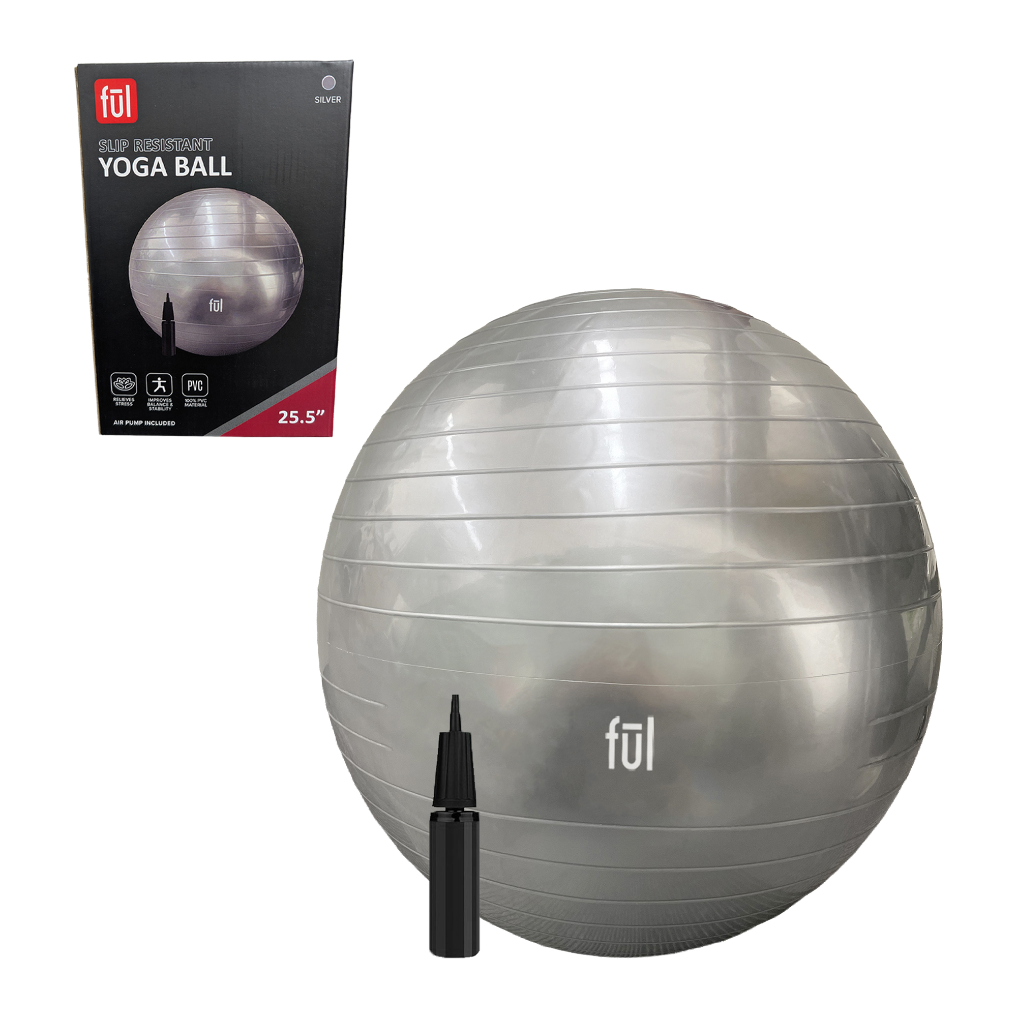 Slip Resistant Exercise Yoga Ball - Gallery 4