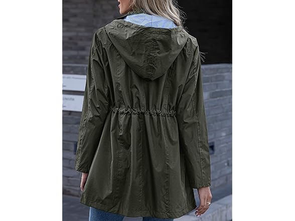 Women's Hooded Lightweight Raincoat