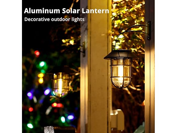 Bronze Color Wall Lantern 2 Pack