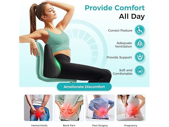 kasney BC103825080262 Lumbar Pillow