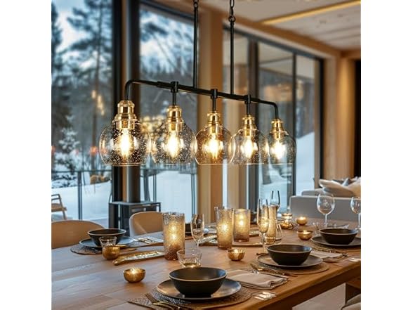 KSANA Chandeliers for Dining Room, 5 Light