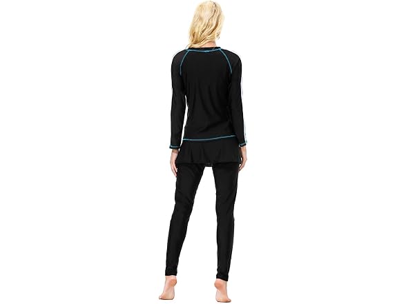 Tendycoco Women (L) Muslim Full Body Full Swimsuit