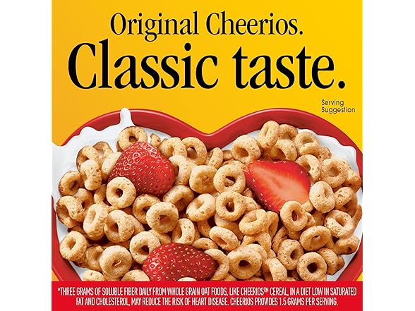 Cheerios, Heart Healthy Gluten Free Cereal