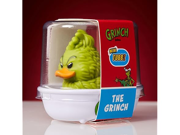 TUBBZ Mini Grinch Rubber Duck