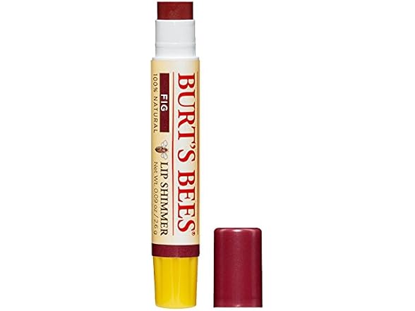 Burt's Bees 100% Natural Moisturizing Lip Shimmer, Fig