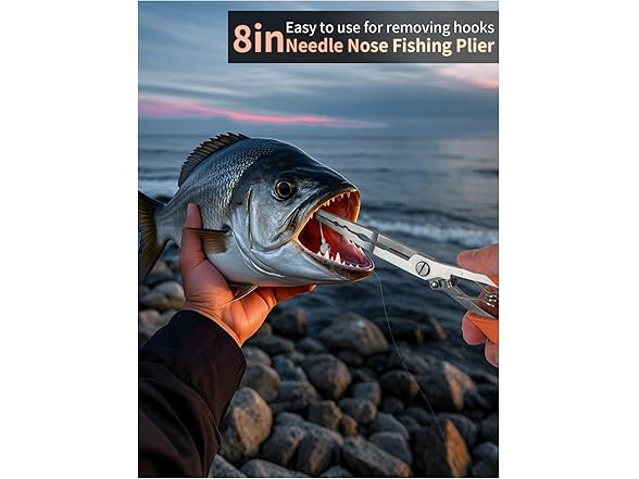 SHIZIGYLGL Fishing Pliers 21.5cm Long