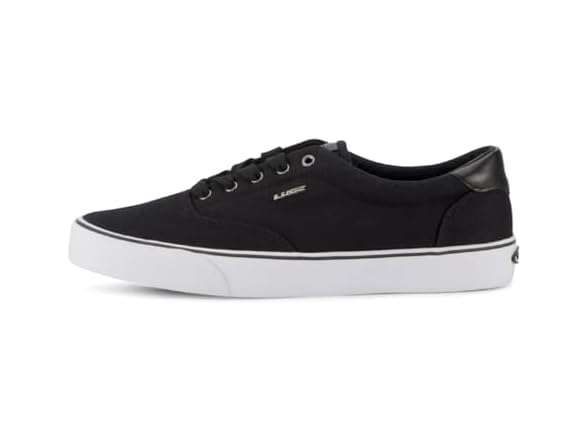 Lugz Men's Flip Shoe, Black/White, 8