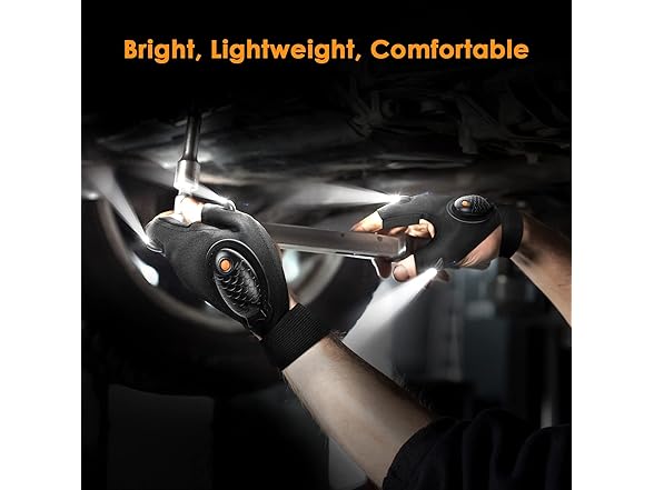 HANPURE Rechargeable Flashlight Gloves