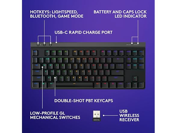 Logitech G515 Lightspeed Wireless Gaming Keyboard