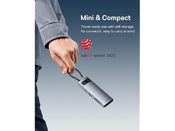 Baseus 4K@60Hz USB C Docking Station