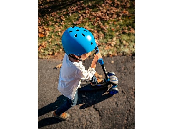 Nattork Blue Kids Scooter for Age 3-11