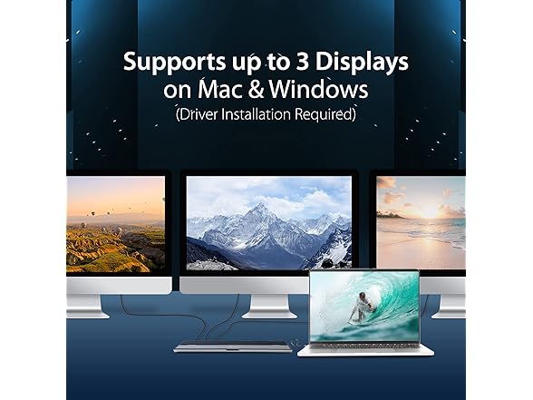 j5create USB-C Docking Station with 100W PD