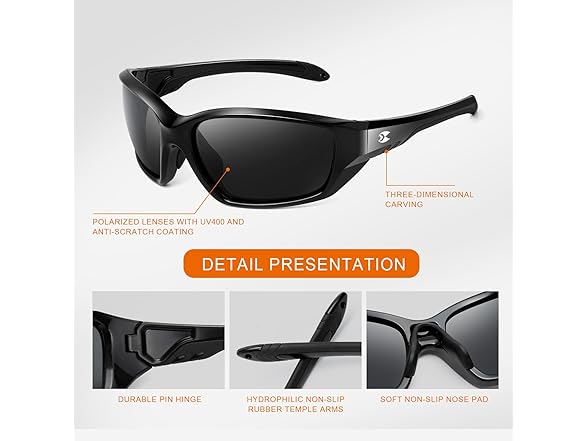 suoso Night Driving Glasses, Polarized
