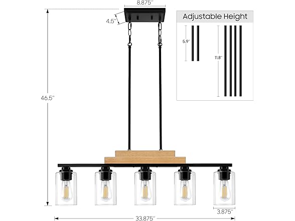 VerRon Dining Room Light Fixture