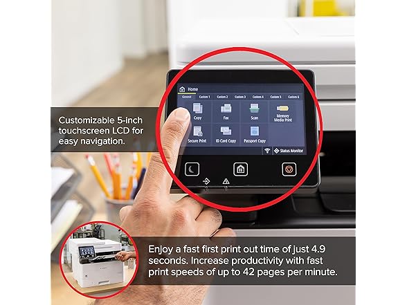 Canon imageCLASS MF465dw Monochrome Laser Printer
