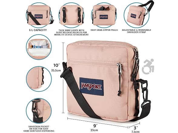 JANSPORT BH-1117 JanSport Central Adaptive Accessory Bag