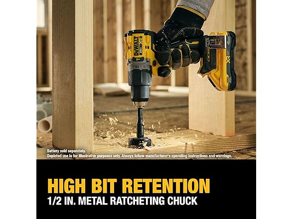 DEWALT DCD806B 20V MAX XR Brushless 1/2in Hammer Drill