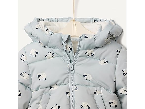 Toddler WP Hooded Puffer Jacket | Your Color Choice