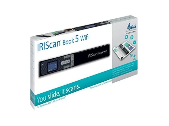 IRIScan Book 5 Portable Color Scanner