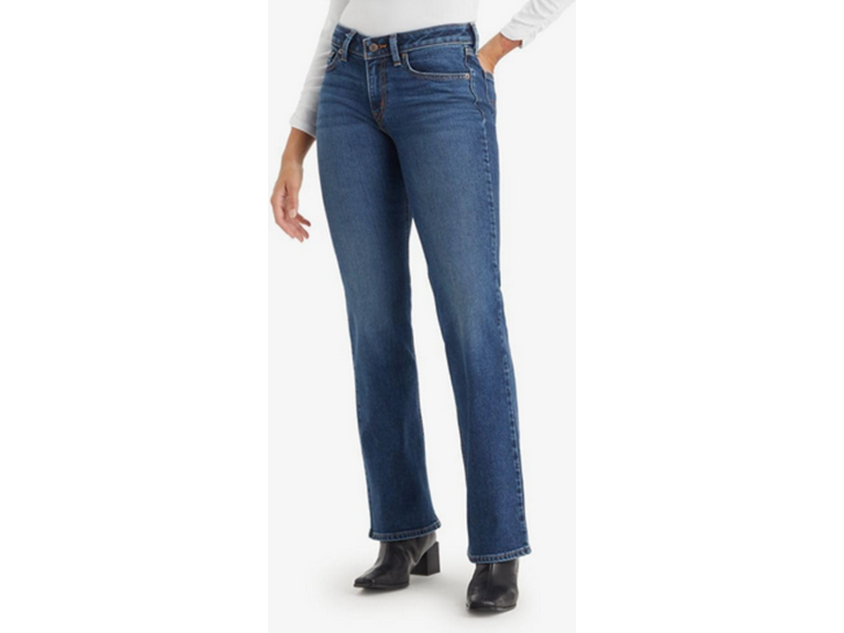 Levi's Women's Superlow Boot Jeans, (New) The Last Straw 25 Regular