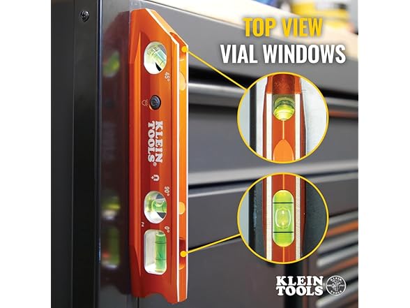 Klein Tools 935RBLT Level 9" Lighted