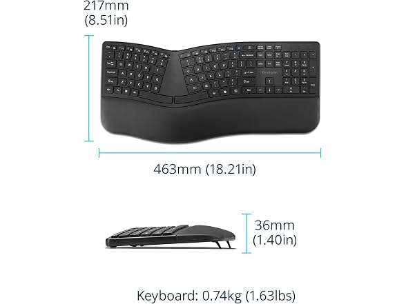 Kensington Pro Fit Ergo Wireless Keyboard