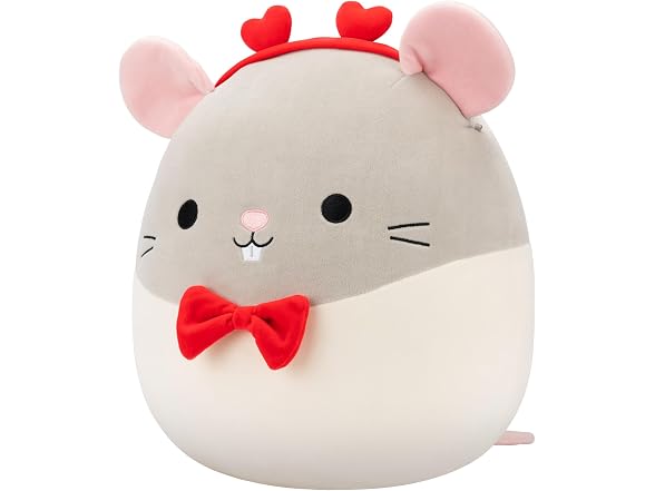 Squishmallows 14in Rusty The Grey Rat Large