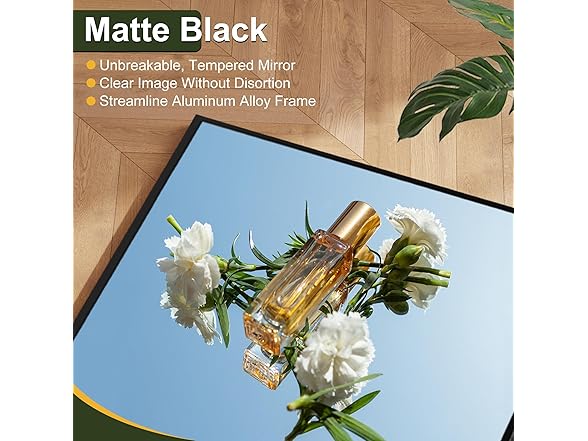 NicBex Oversized Full-Body Mirror, 76"x35"