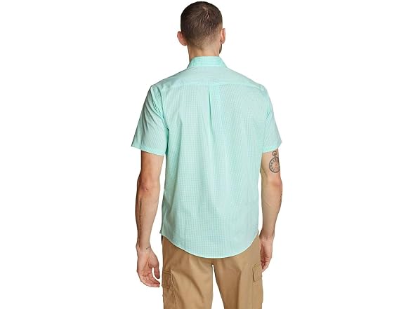 Eddie Bauer Men Voyager Flex Short-sleeve Shirt