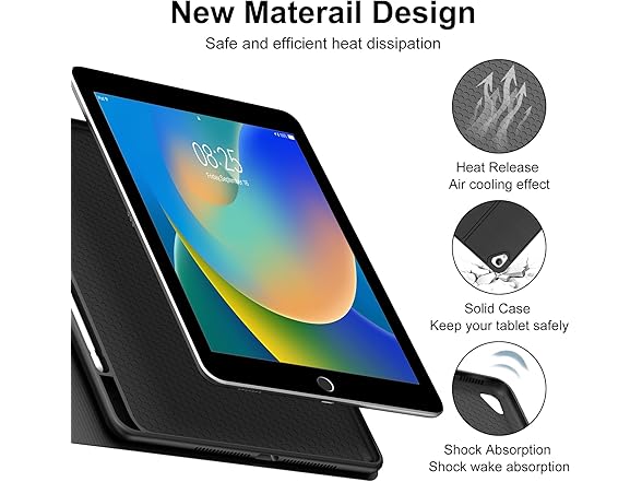 iPad 10.2in Case with Detachable Keyboard