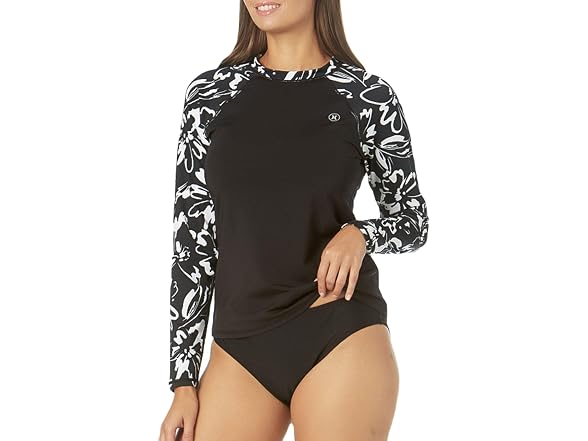 Hurley Women (M) Ladies Long Sleeve Rash