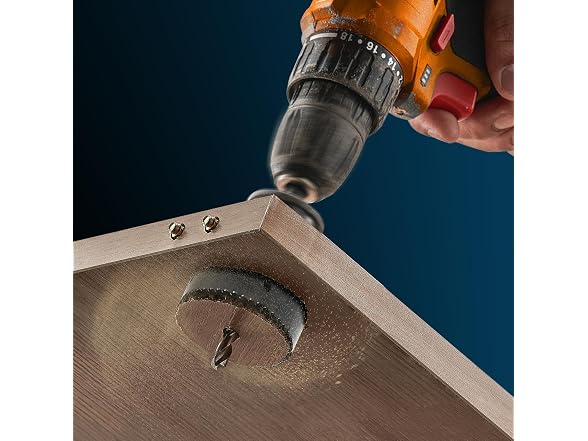 Hole Saw Kit, 18 PCS Saw Blades, 6 Drill Bits