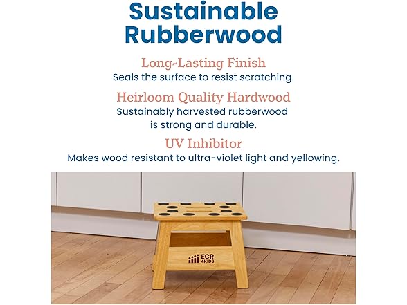 ECR4Kids Folding Step Stool with Handle