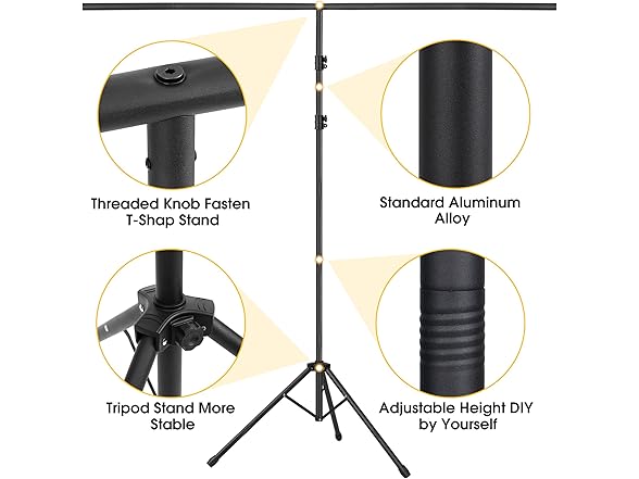 Coliflor Green Screen Backdrop with Stand