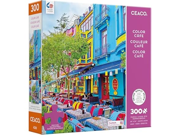 Ceaco Color Café 300 Piece Jigsaw Puzzle