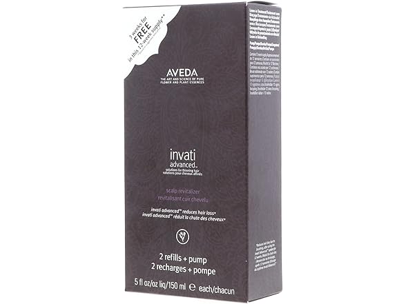 Aveda Invati Advanced Scalp Revitalizer Duo Pack Total of 10 oz