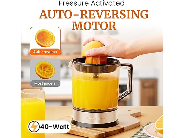 Elite Gourmet 40-Watt Electric Citrus Juicer