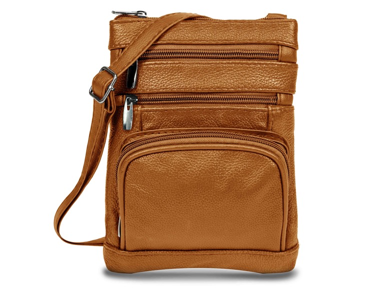 Plus Size Super Soft Leather Crossbody Bag