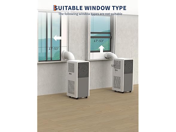Vossfamul 14000 BTU Portable Air Conditioner