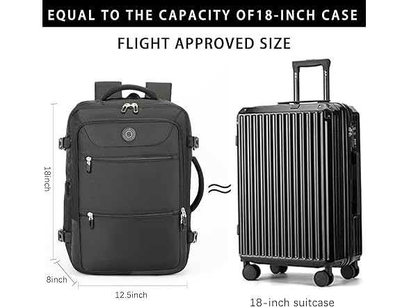 Sowaovut Travel Laptop Backpack