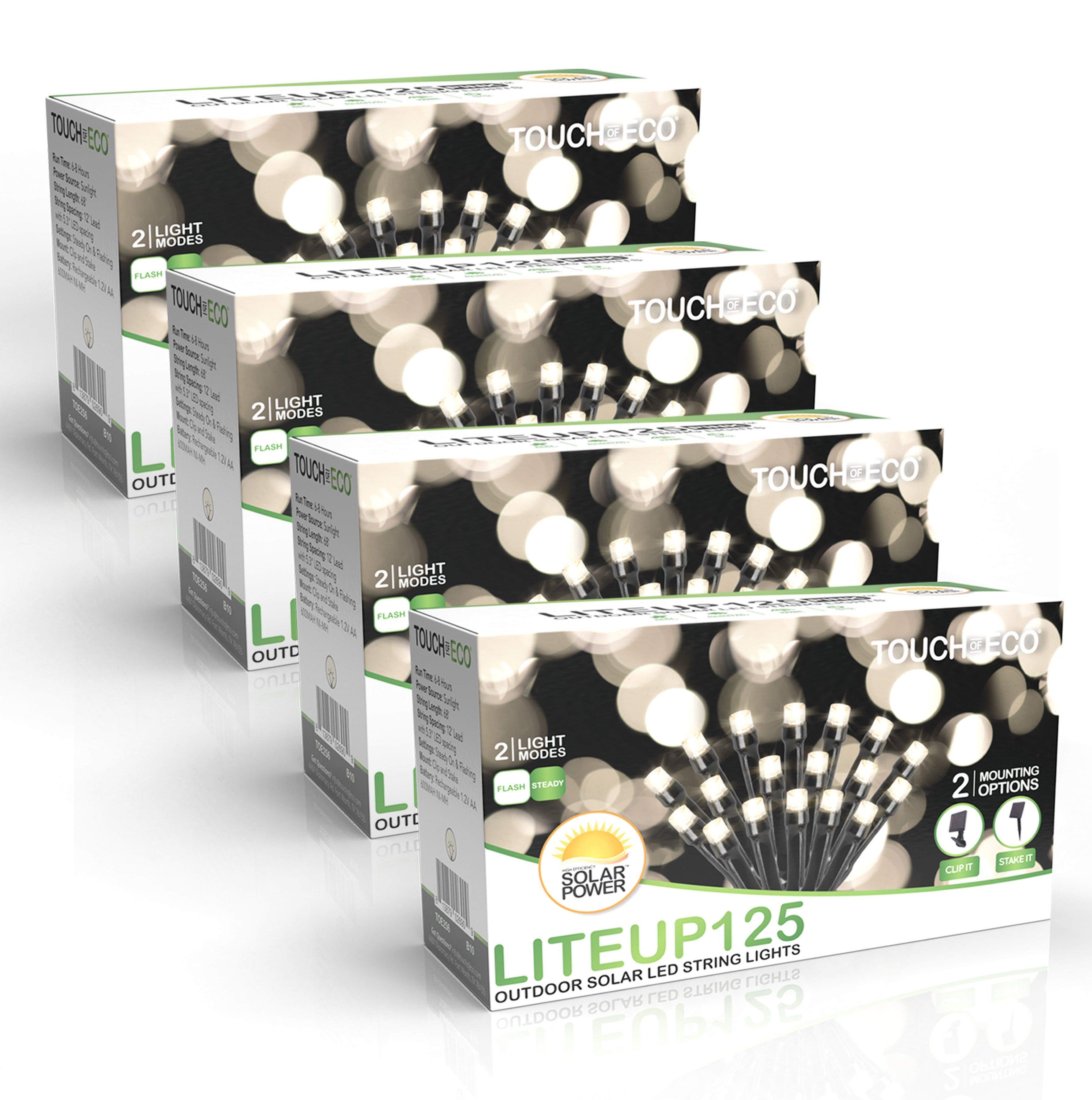 Solar LITEUP125 String Lights Warm White - Gallery 13