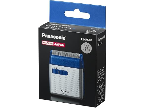Panasonic Mens Travel Shaver Blue