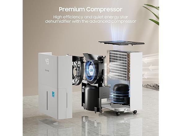 5500 Sq.Ft Glowells Dehumidifier